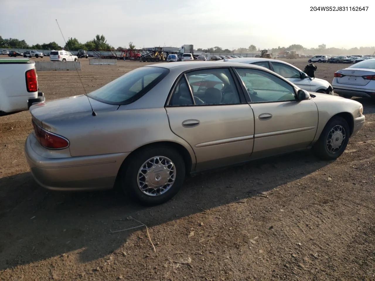 2003 Buick Century Custom VIN: 2G4WS52J831162647 Lot: 66251314