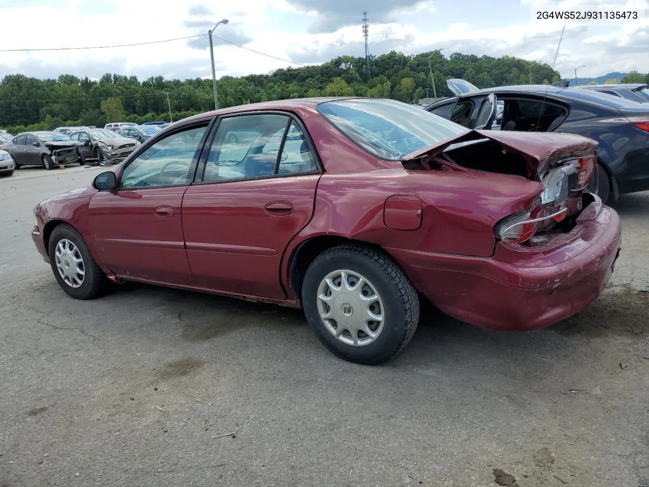 2003 Buick Century Custom VIN: 2G4WS52J931135473 Lot: 67752344