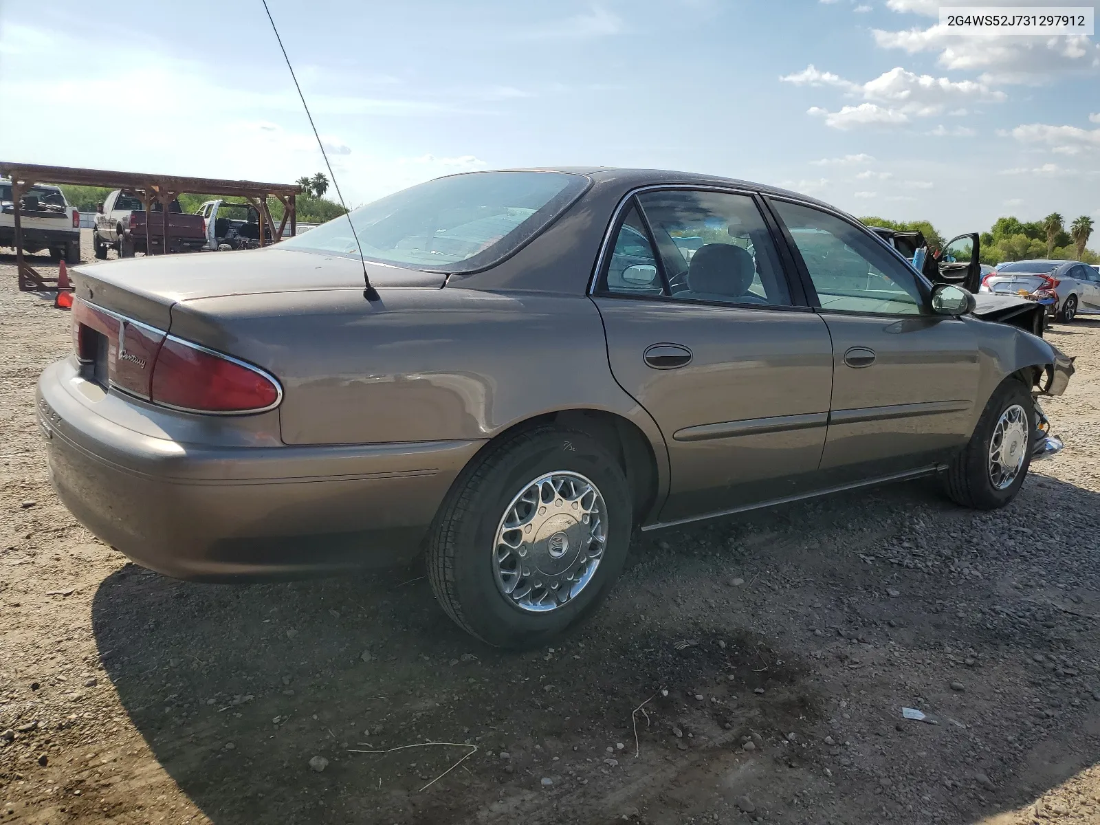 2003 Buick Century Custom VIN: 2G4WS52J731297912 Lot: 68256654