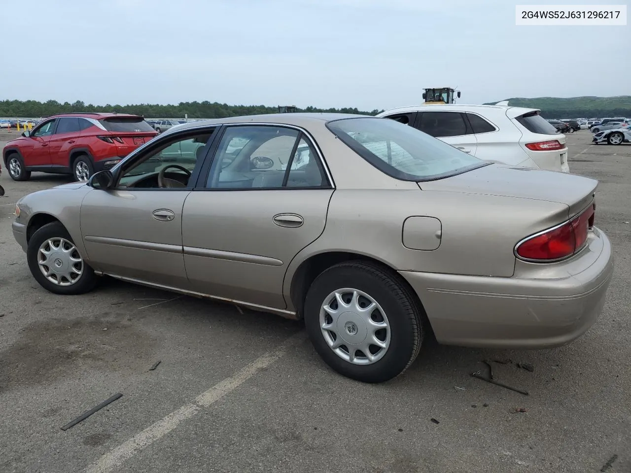 2G4WS52J631296217 2003 Buick Century Custom