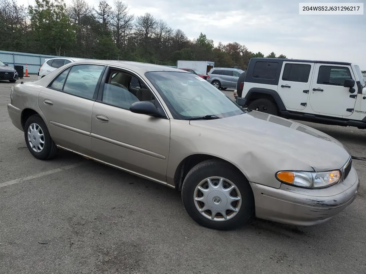 2G4WS52J631296217 2003 Buick Century Custom