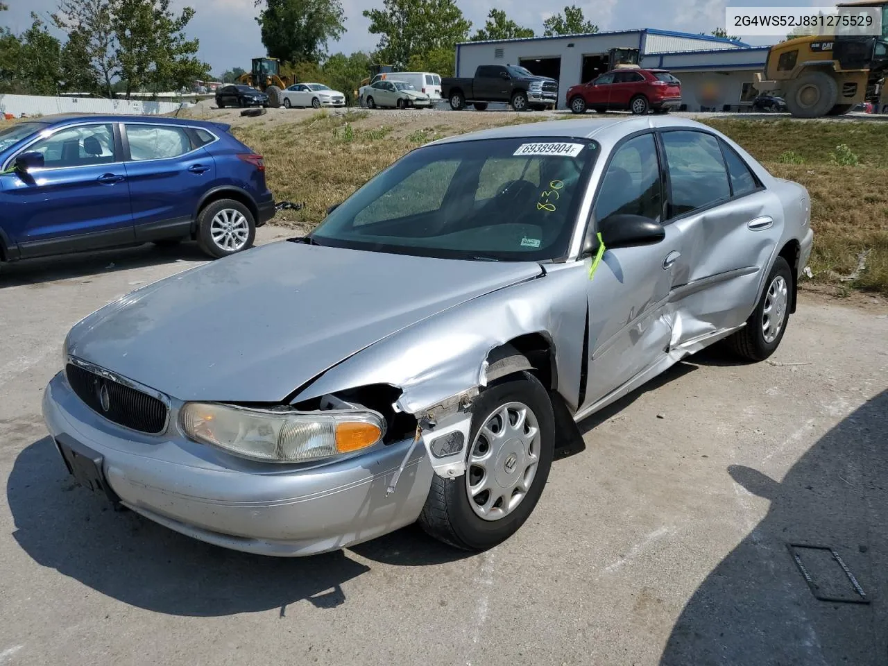 2003 Buick Century Custom VIN: 2G4WS52J831275529 Lot: 69389904