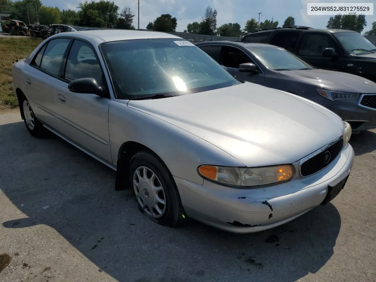 2003 Buick Century Custom VIN: 2G4WS52J831275529 Lot: 69389904