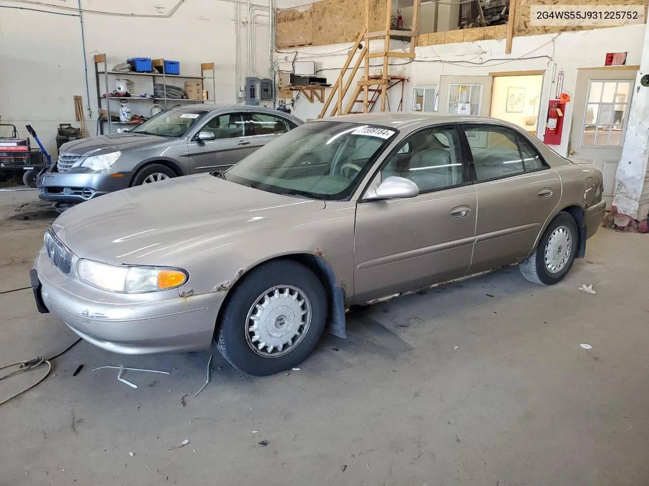 2003 Buick Century Custom VIN: 2G4WS55J931225752 Lot: 71599184