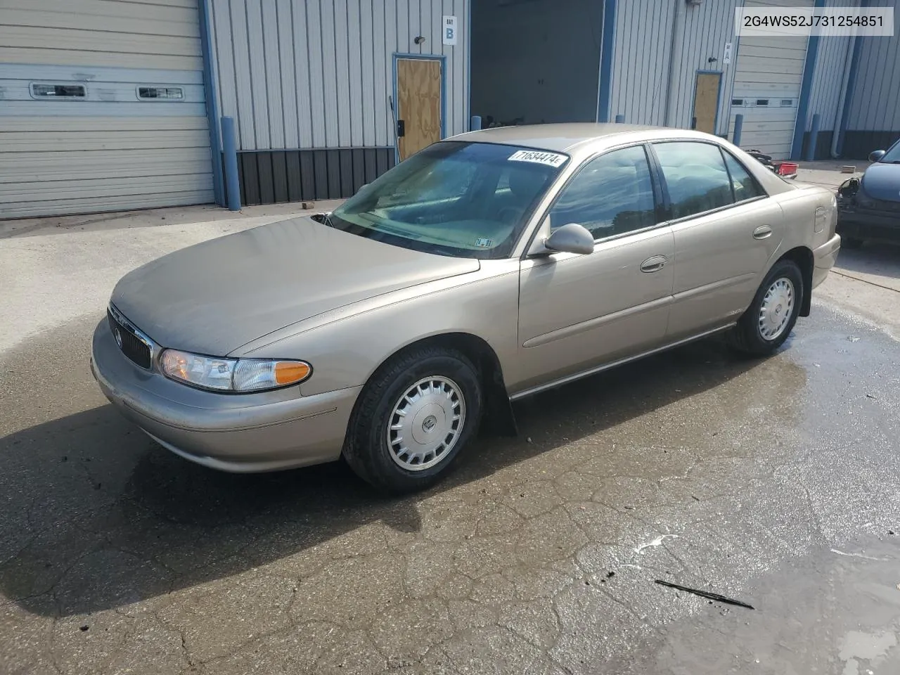 2G4WS52J731254851 2003 Buick Century Custom