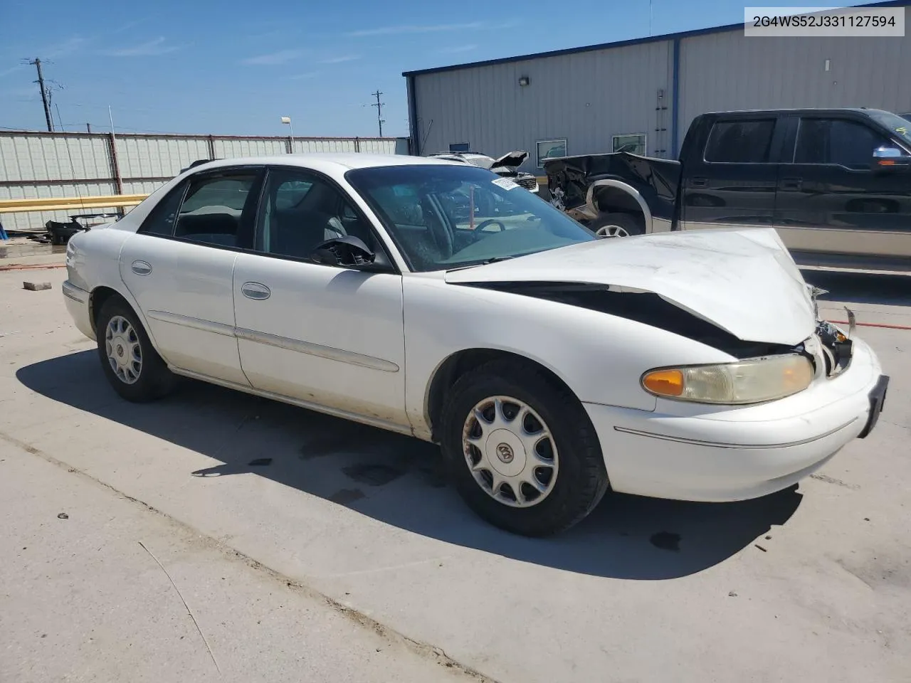 2003 Buick Century Custom VIN: 2G4WS52J331127594 Lot: 72378984