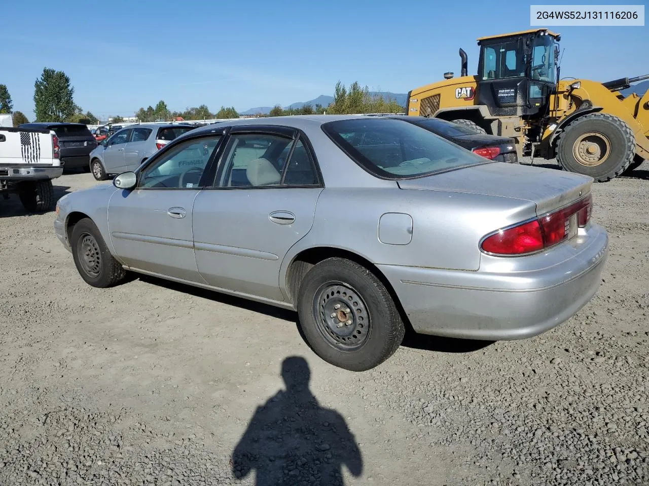 2003 Buick Century Custom VIN: 2G4WS52J131116206 Lot: 72839934