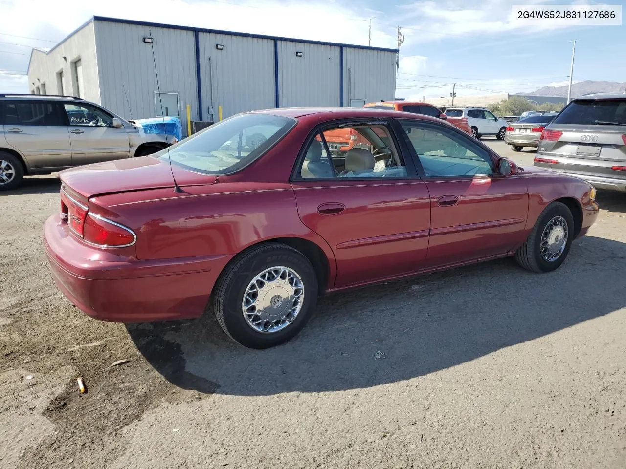 2003 Buick Century Custom VIN: 2G4WS52J831127686 Lot: 73354114