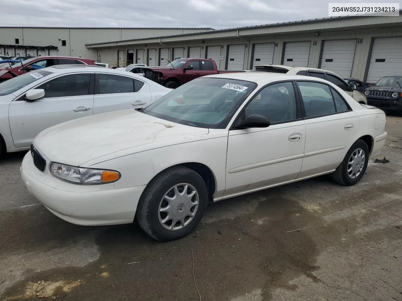 2003 Buick Century Custom VIN: 2G4WS52J731234213 Lot: 75374564