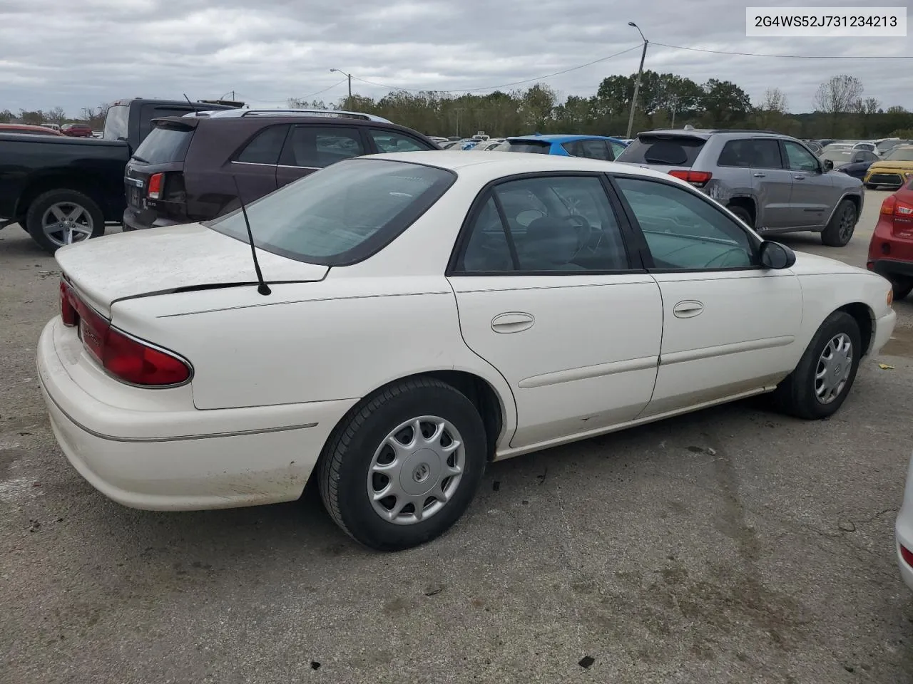 2003 Buick Century Custom VIN: 2G4WS52J731234213 Lot: 75374564