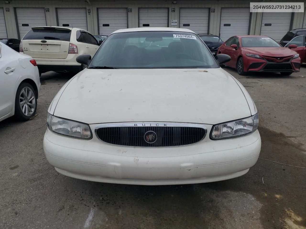 2003 Buick Century Custom VIN: 2G4WS52J731234213 Lot: 75374564