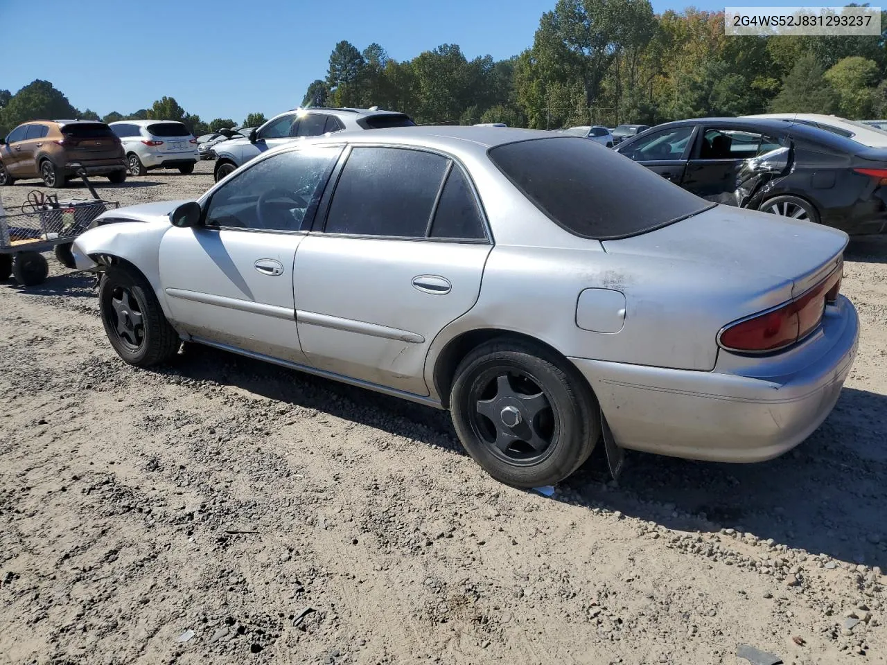 2003 Buick Century Custom VIN: 2G4WS52J831293237 Lot: 76408634