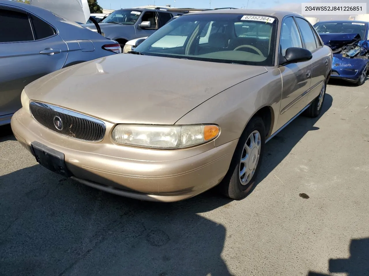 2G4WS52J841226851 2004 Buick Century Custom