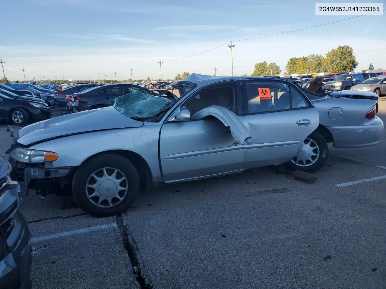 2004 Buick Century Custom VIN: 2G4WS52J141233365 Lot: 69802774