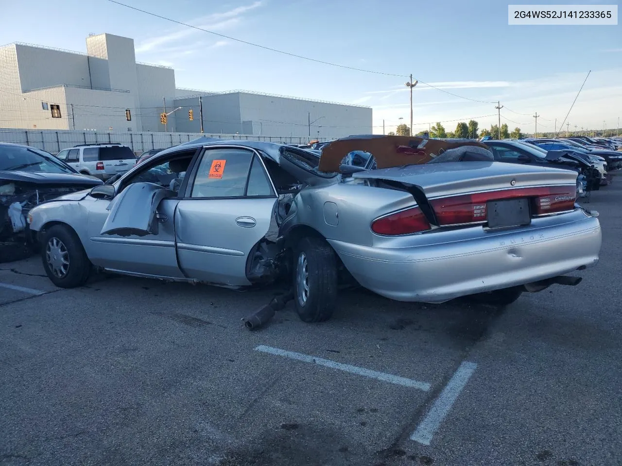 2G4WS52J141233365 2004 Buick Century Custom