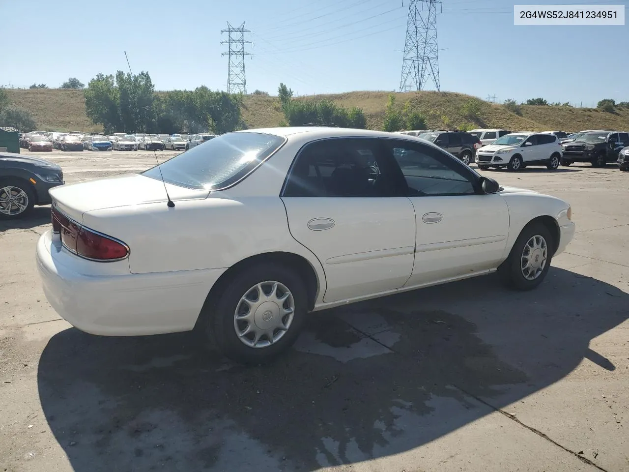 2004 Buick Century Custom VIN: 2G4WS52J841234951 Lot: 69822054