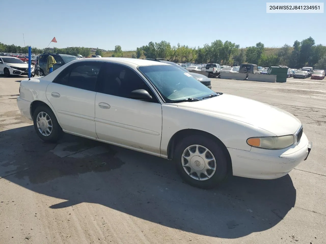 2004 Buick Century Custom VIN: 2G4WS52J841234951 Lot: 69822054