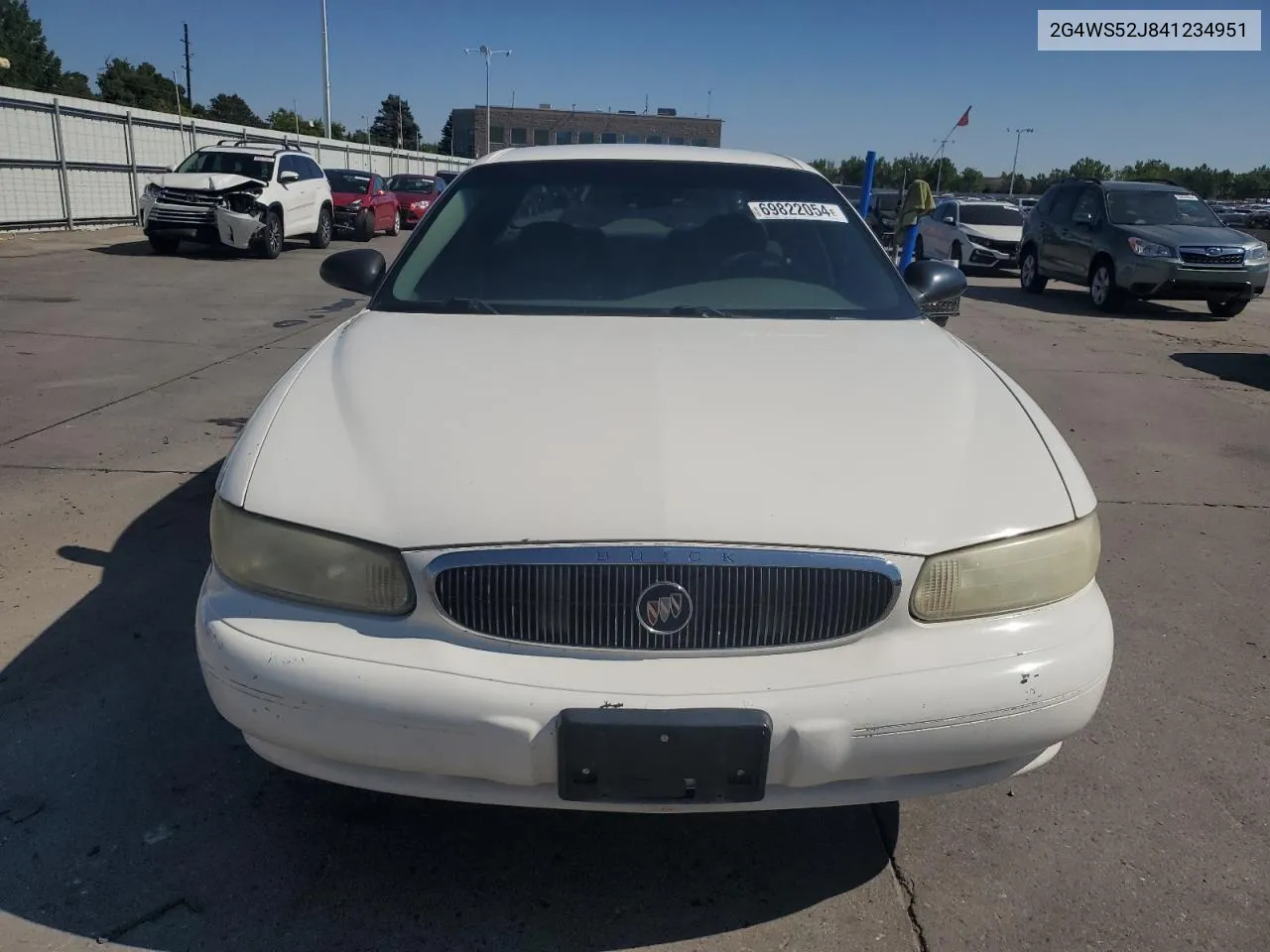 2004 Buick Century Custom VIN: 2G4WS52J841234951 Lot: 69822054