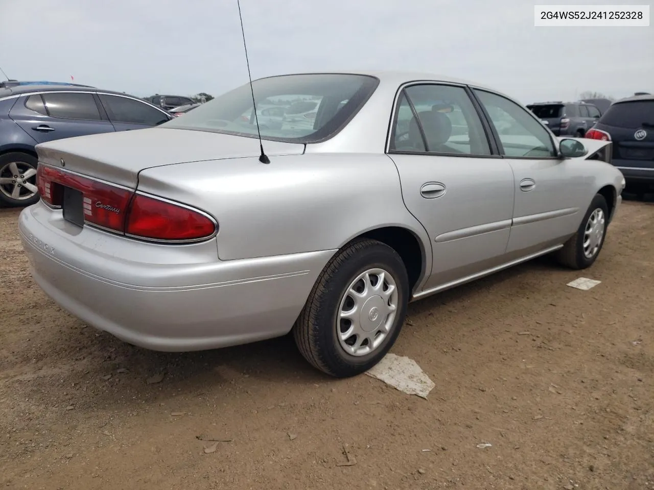 2004 Buick Century Custom VIN: 2G4WS52J241252328 Lot: 73430234