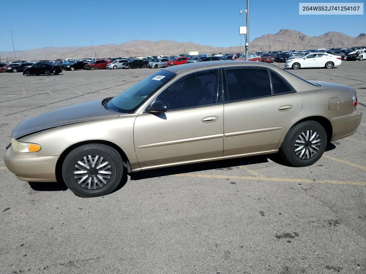 2004 Buick Century Custom VIN: 2G4WS52J741254107 Lot: 77409604