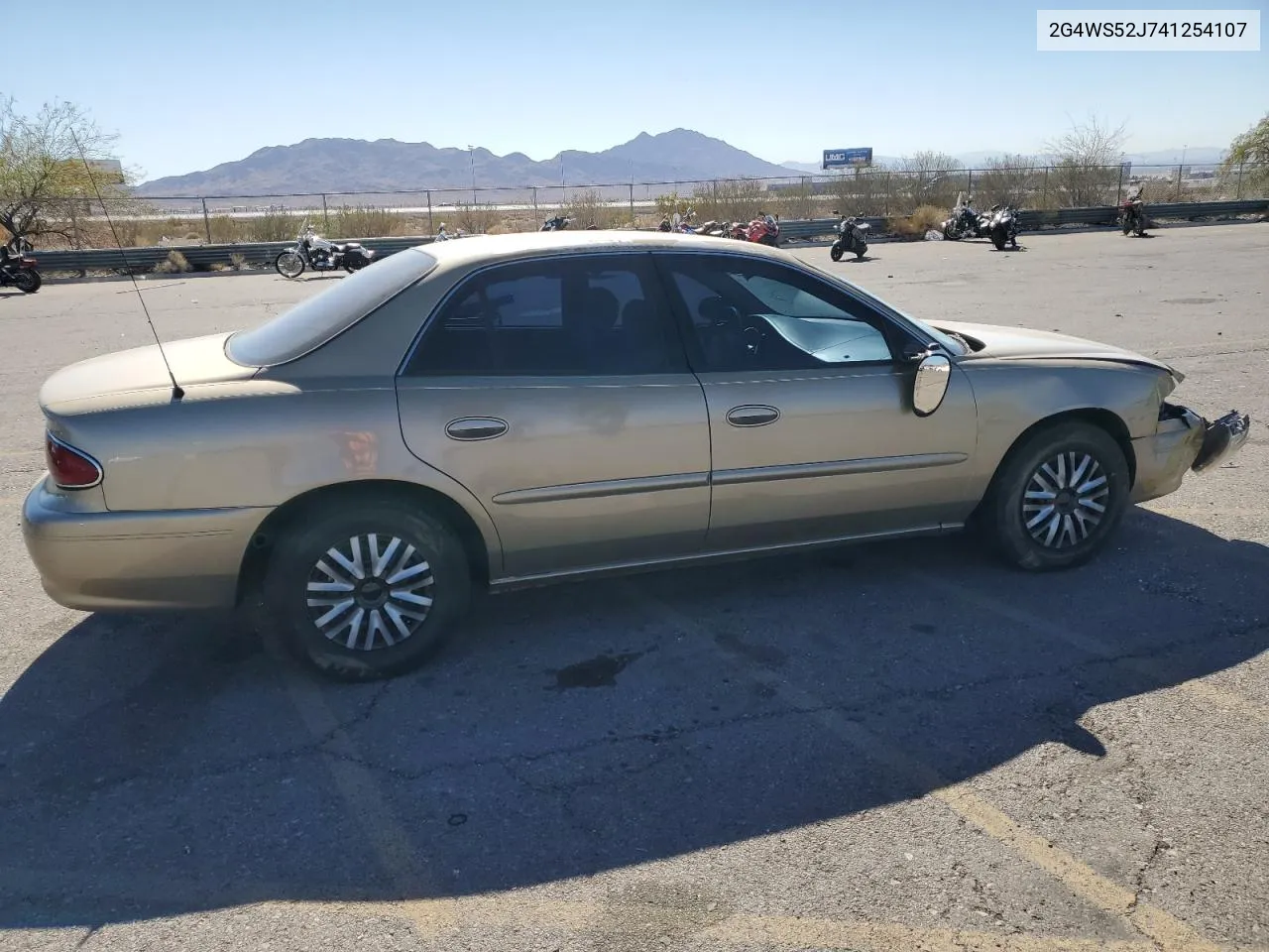 2004 Buick Century Custom VIN: 2G4WS52J741254107 Lot: 77409604