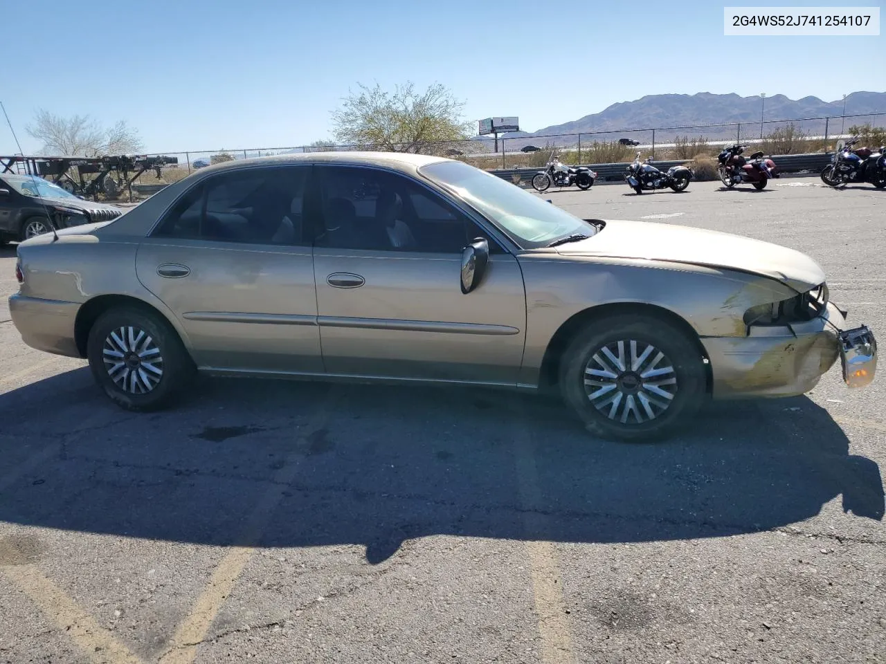 2004 Buick Century Custom VIN: 2G4WS52J741254107 Lot: 77409604