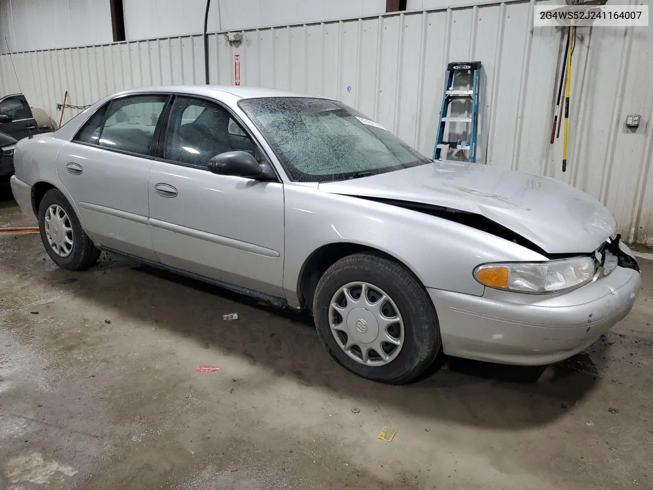 2004 Buick Century Custom VIN: 2G4WS52J241164007 Lot: 81497144