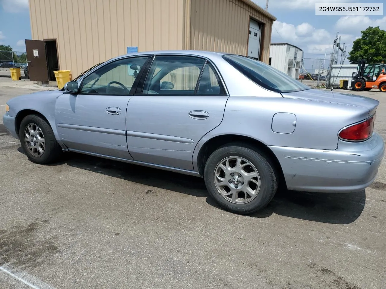 2005 Buick Century Custom VIN: 2G4WS55J551172762 Lot: 66764934