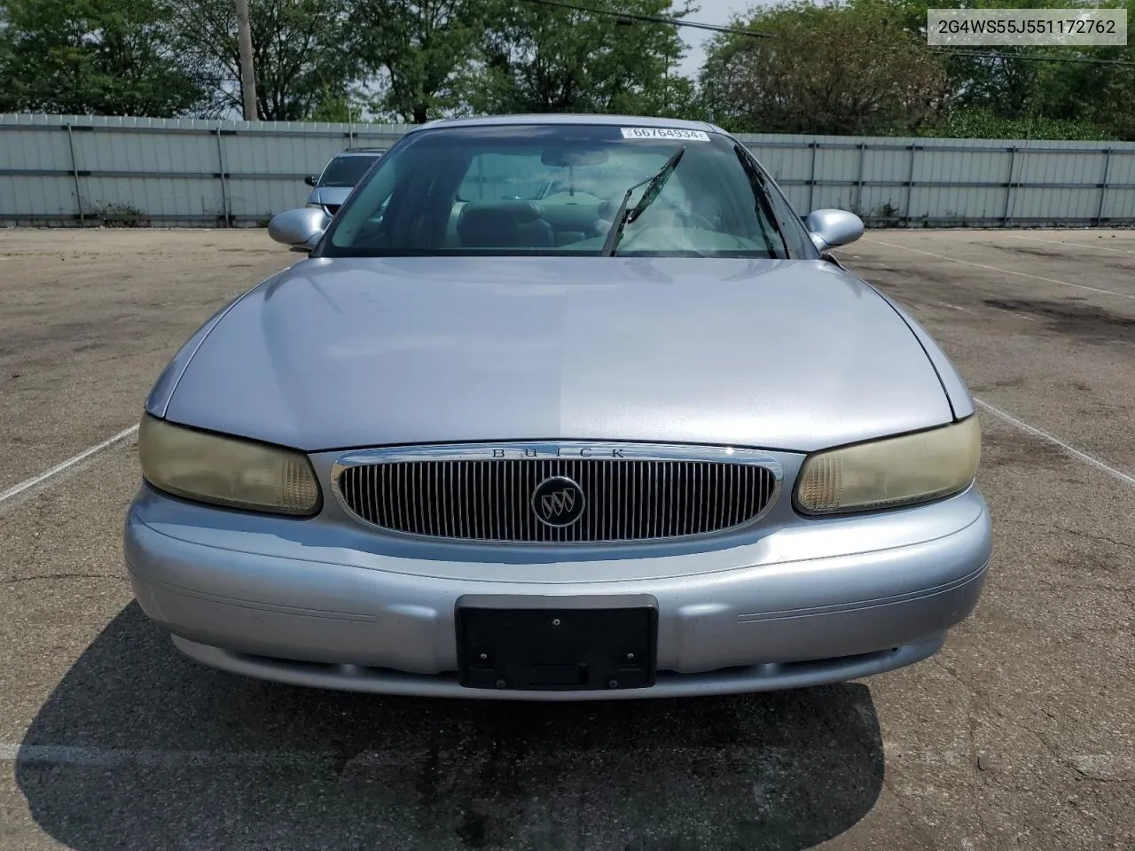 2005 Buick Century Custom VIN: 2G4WS55J551172762 Lot: 66764934