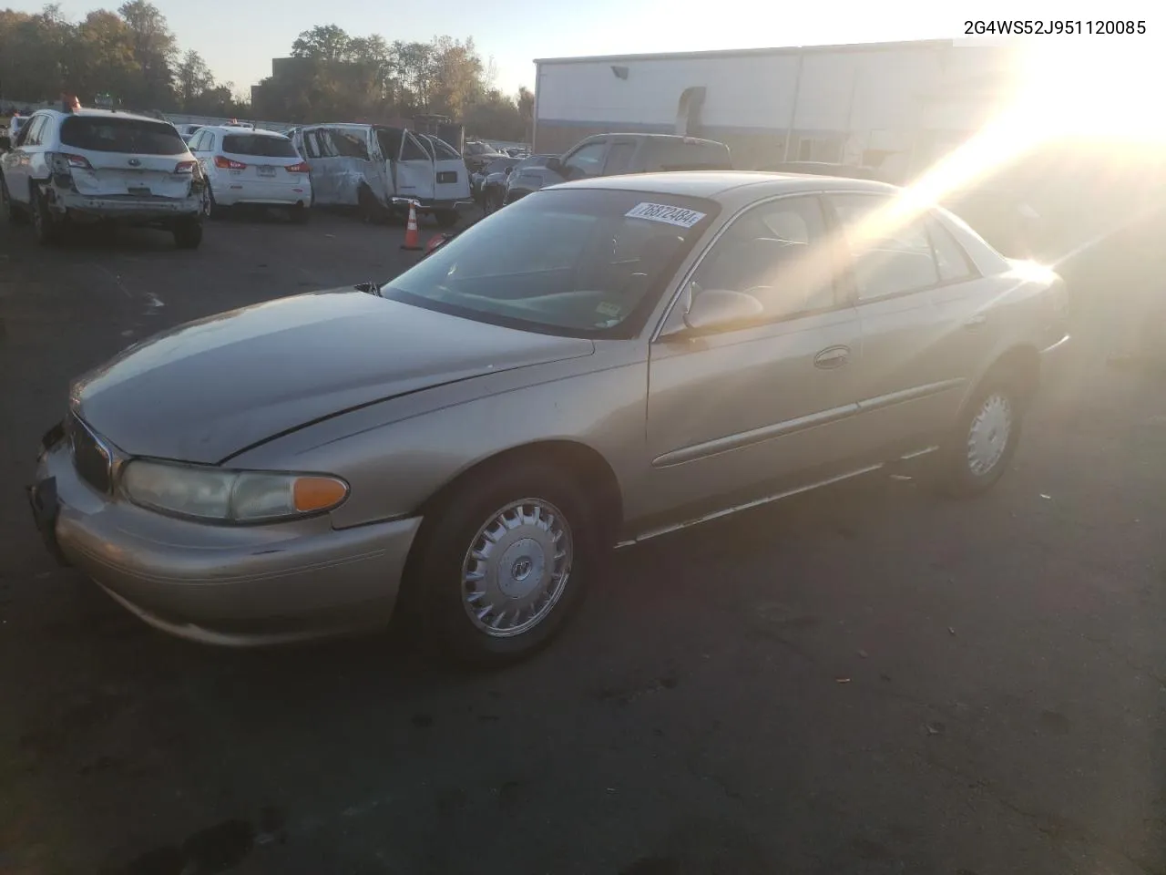 2005 Buick Century Custom VIN: 2G4WS52J951120085 Lot: 76872484