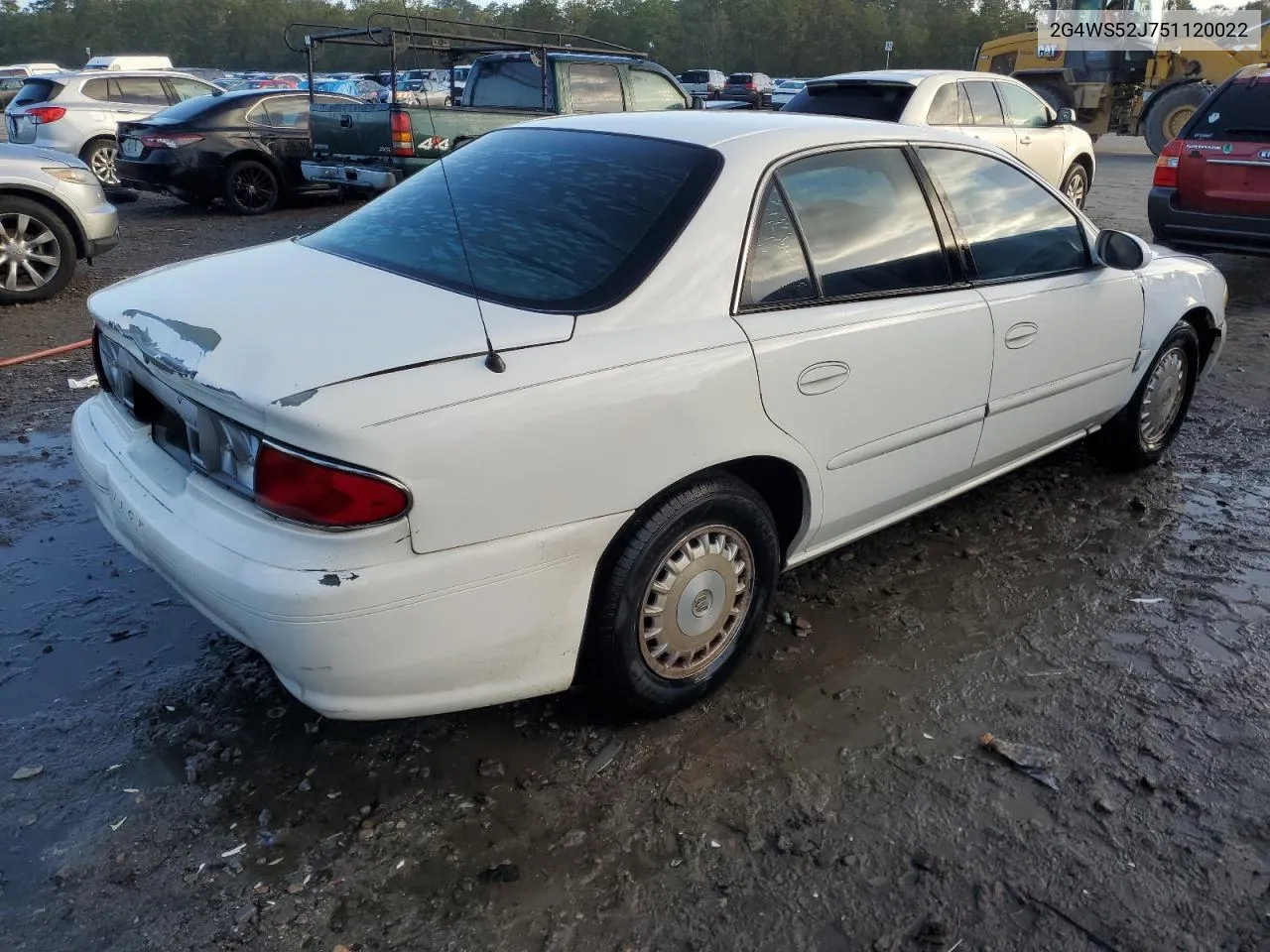 2G4WS52J751120022 2005 Buick Century Custom