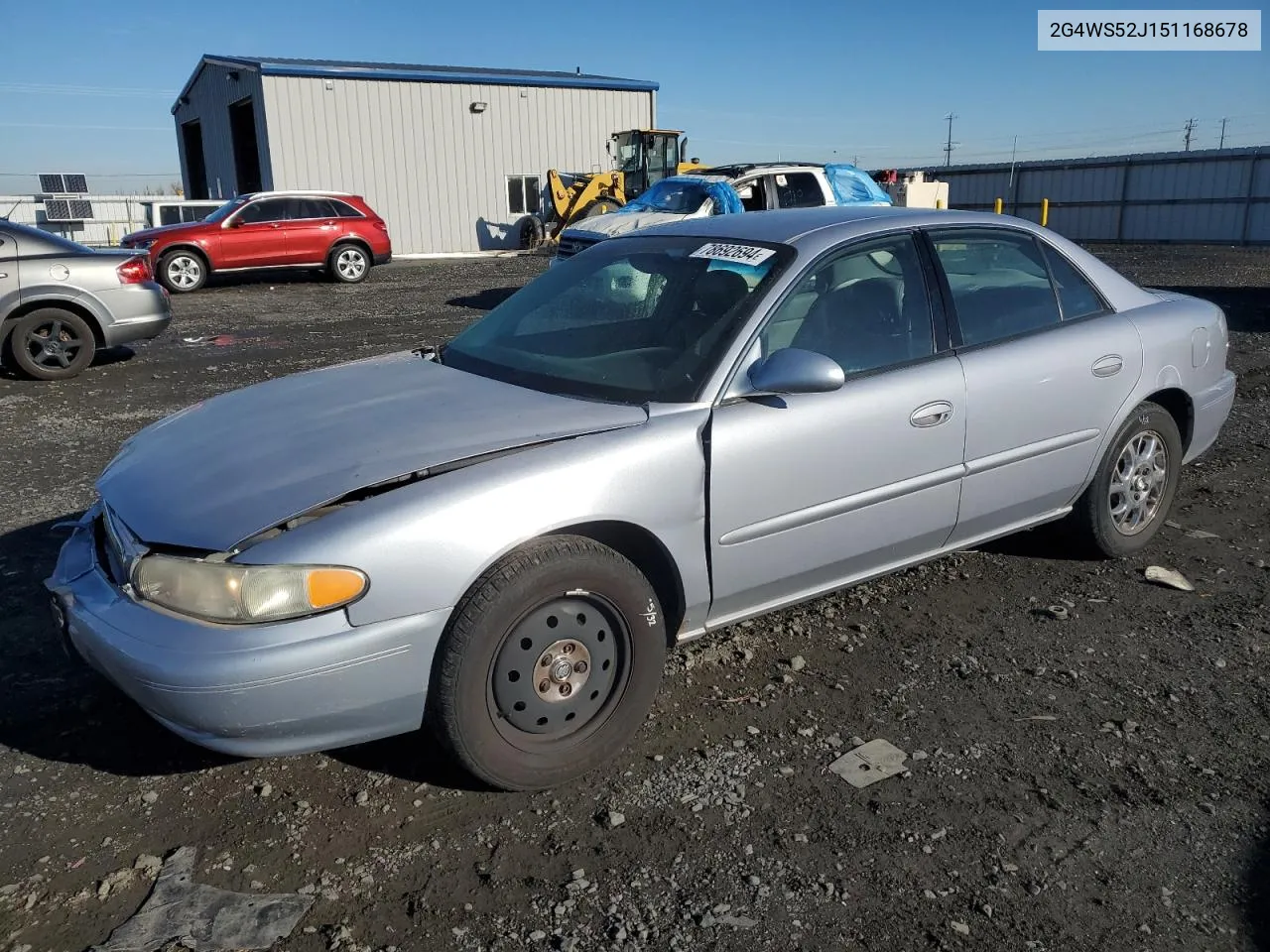 2005 Buick Century Custom VIN: 2G4WS52J151168678 Lot: 78692694