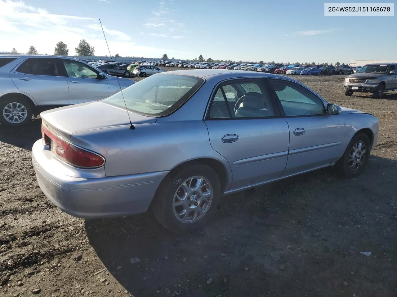 2005 Buick Century Custom VIN: 2G4WS52J151168678 Lot: 78692694