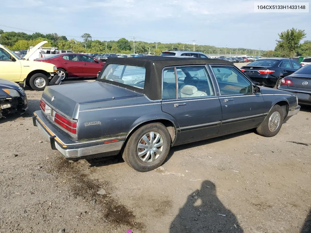 1987 Buick Electra Limited VIN: 1G4CX5133H1433148 Lot: 69290624