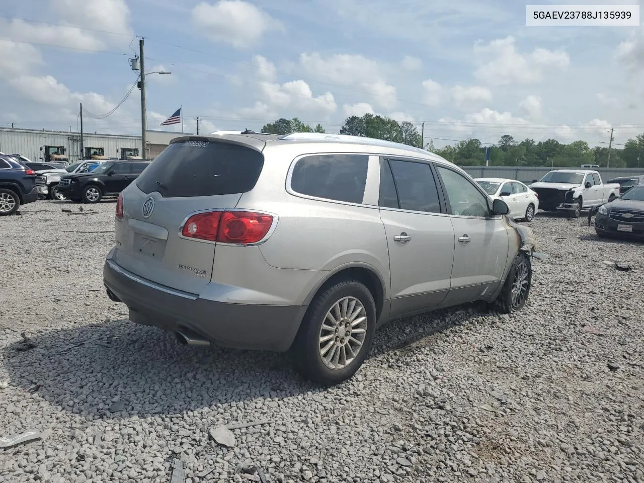 2008 Buick Enclave Cxl VIN: 5GAEV23788J135939 Lot: 51622514