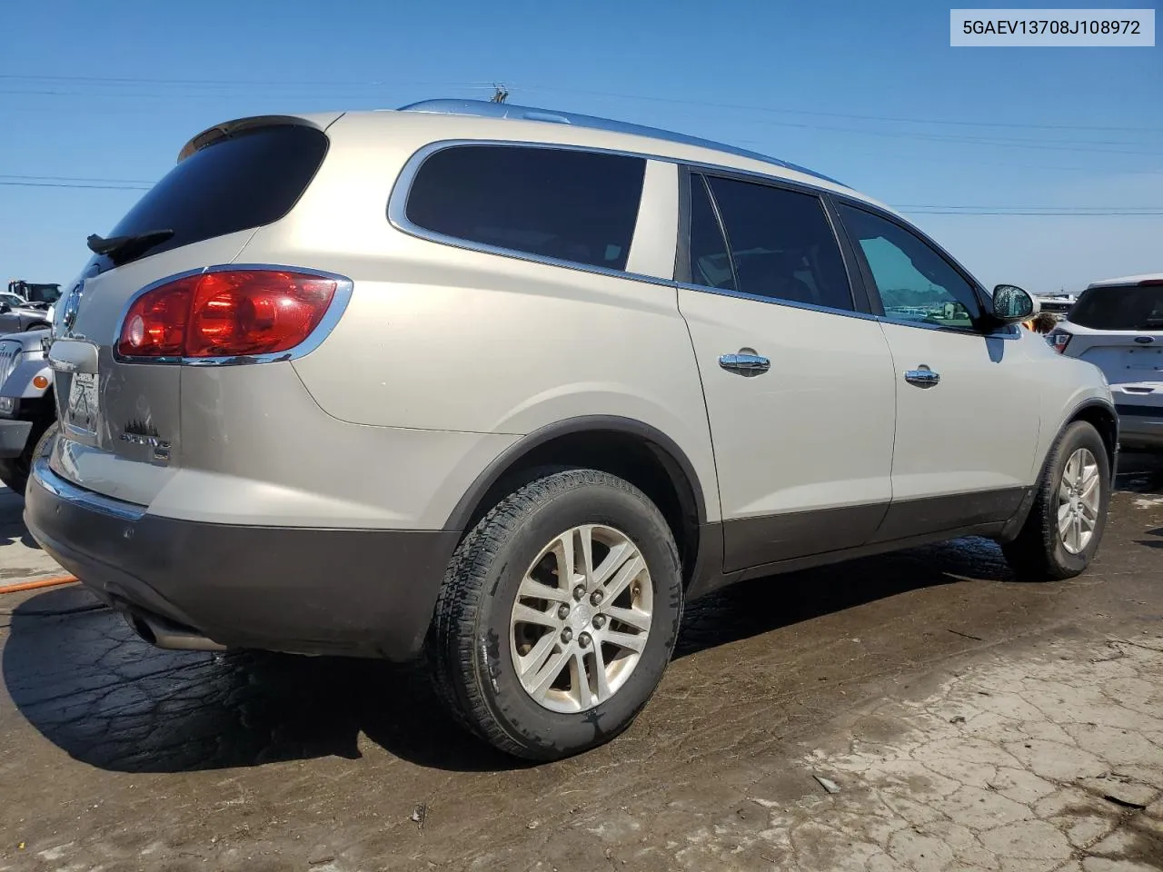 2008 Buick Enclave Cx VIN: 5GAEV13708J108972 Lot: 59247734