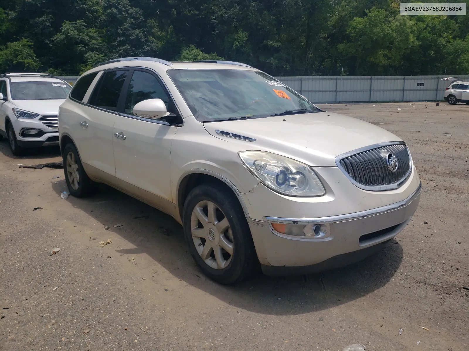 2008 Buick Enclave Cxl VIN: 5GAEV23758J206854 Lot: 62953504