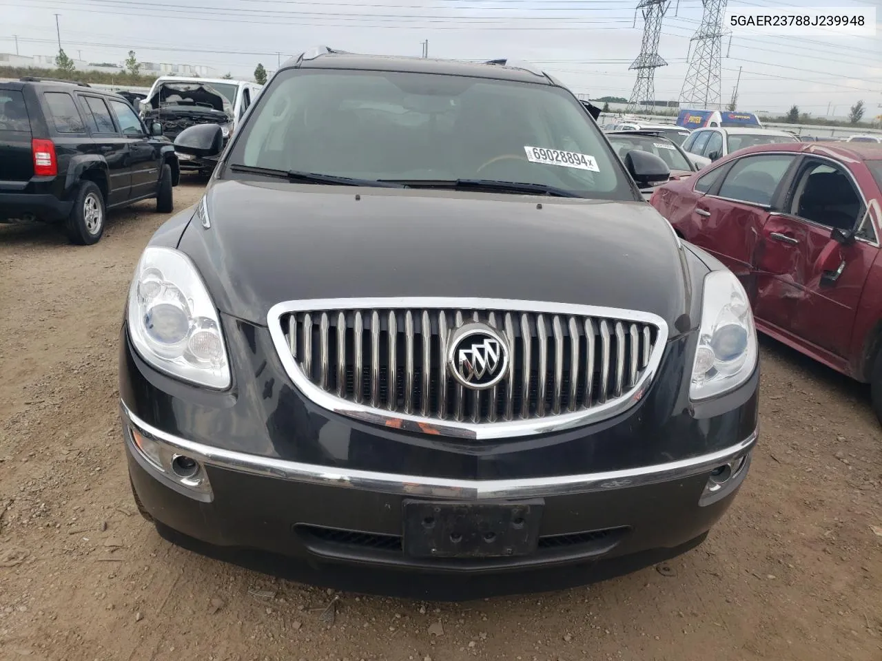 2008 Buick Enclave Cxl VIN: 5GAER23788J239948 Lot: 69028894