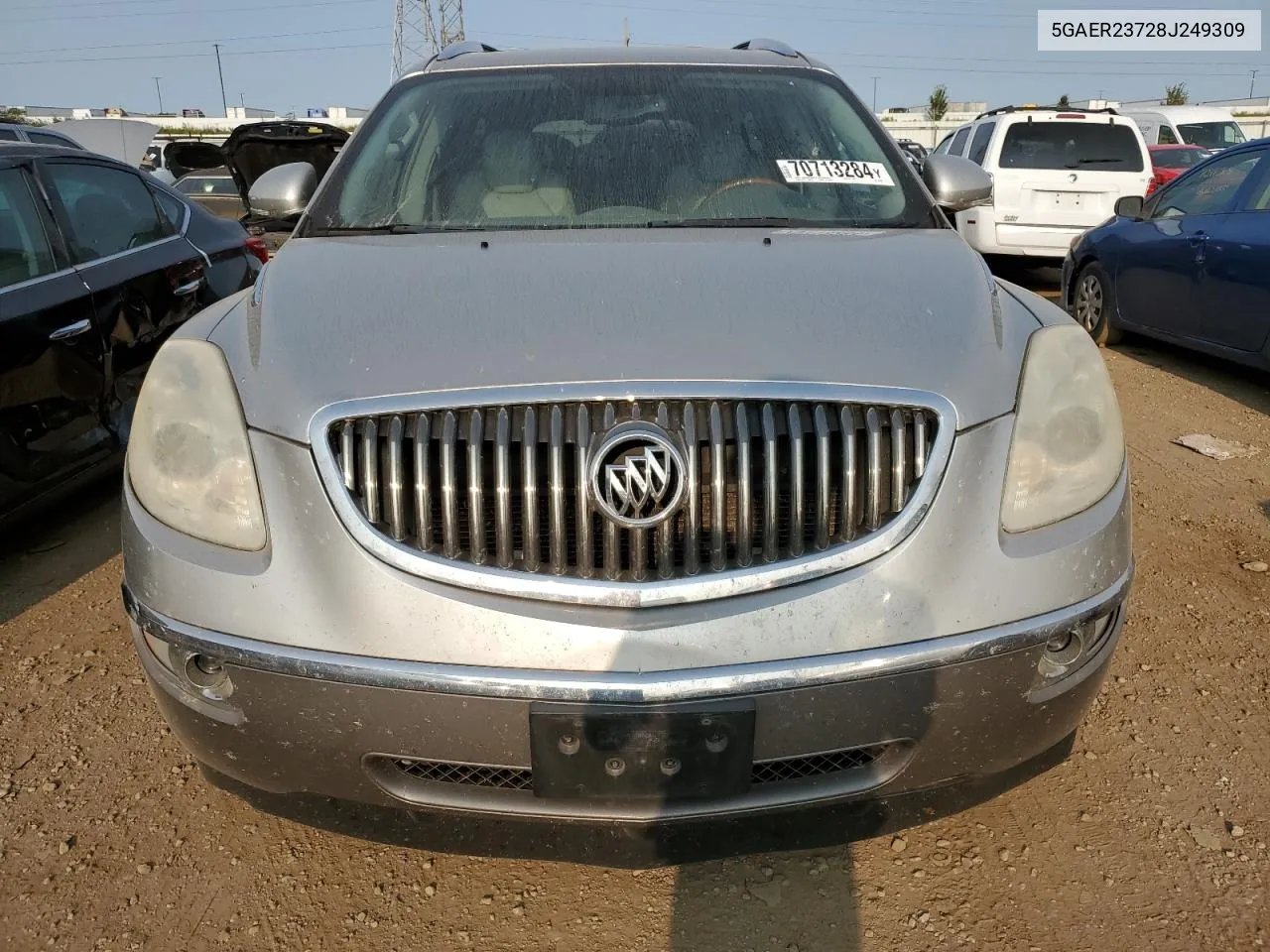 2008 Buick Enclave Cxl VIN: 5GAER23728J249309 Lot: 70713284