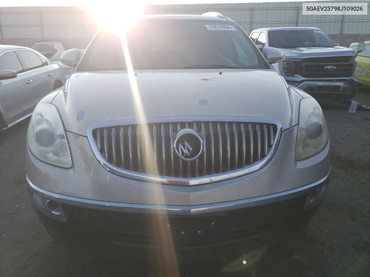 2008 Buick Enclave Cxl VIN: 5GAEV23798J109026 Lot: 70818994