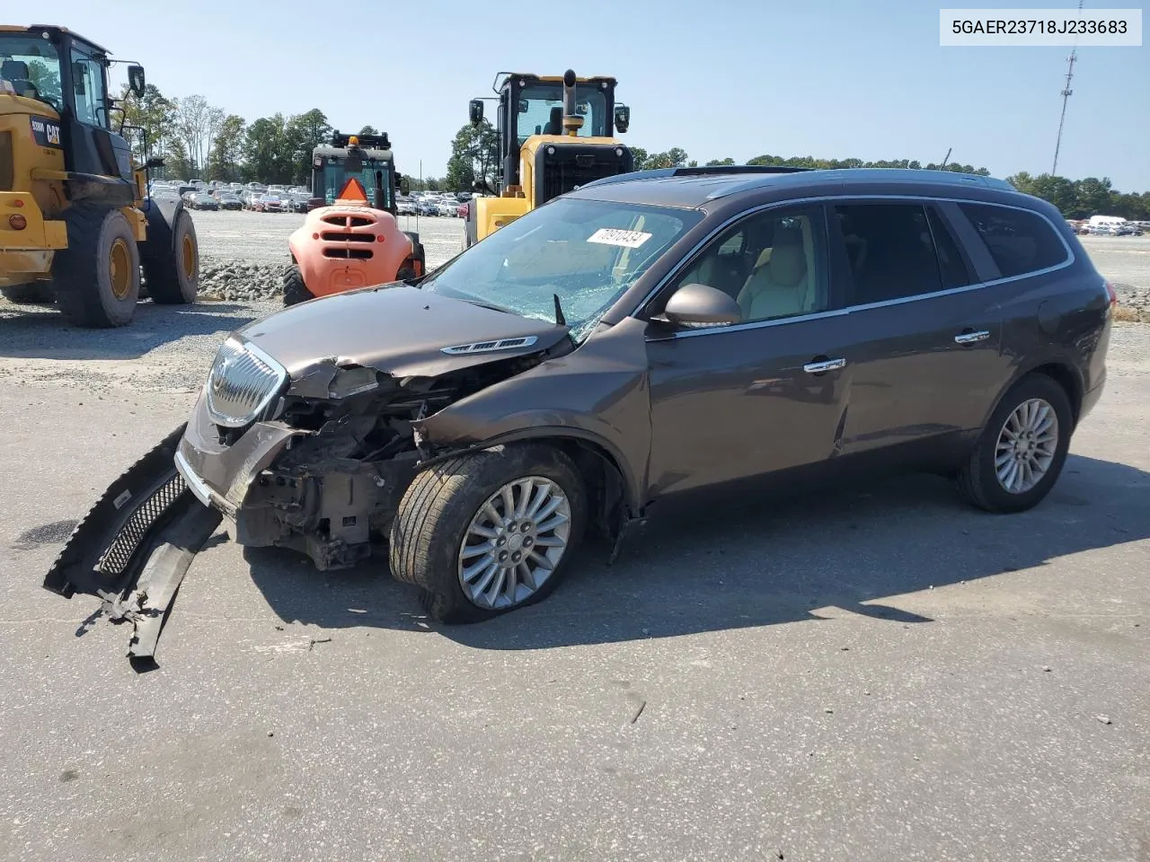 2008 Buick Enclave Cxl VIN: 5GAER23718J233683 Lot: 70910434