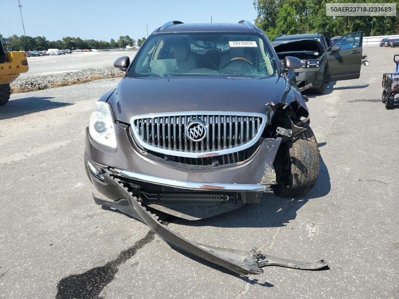 2008 Buick Enclave Cxl VIN: 5GAER23718J233683 Lot: 70910434