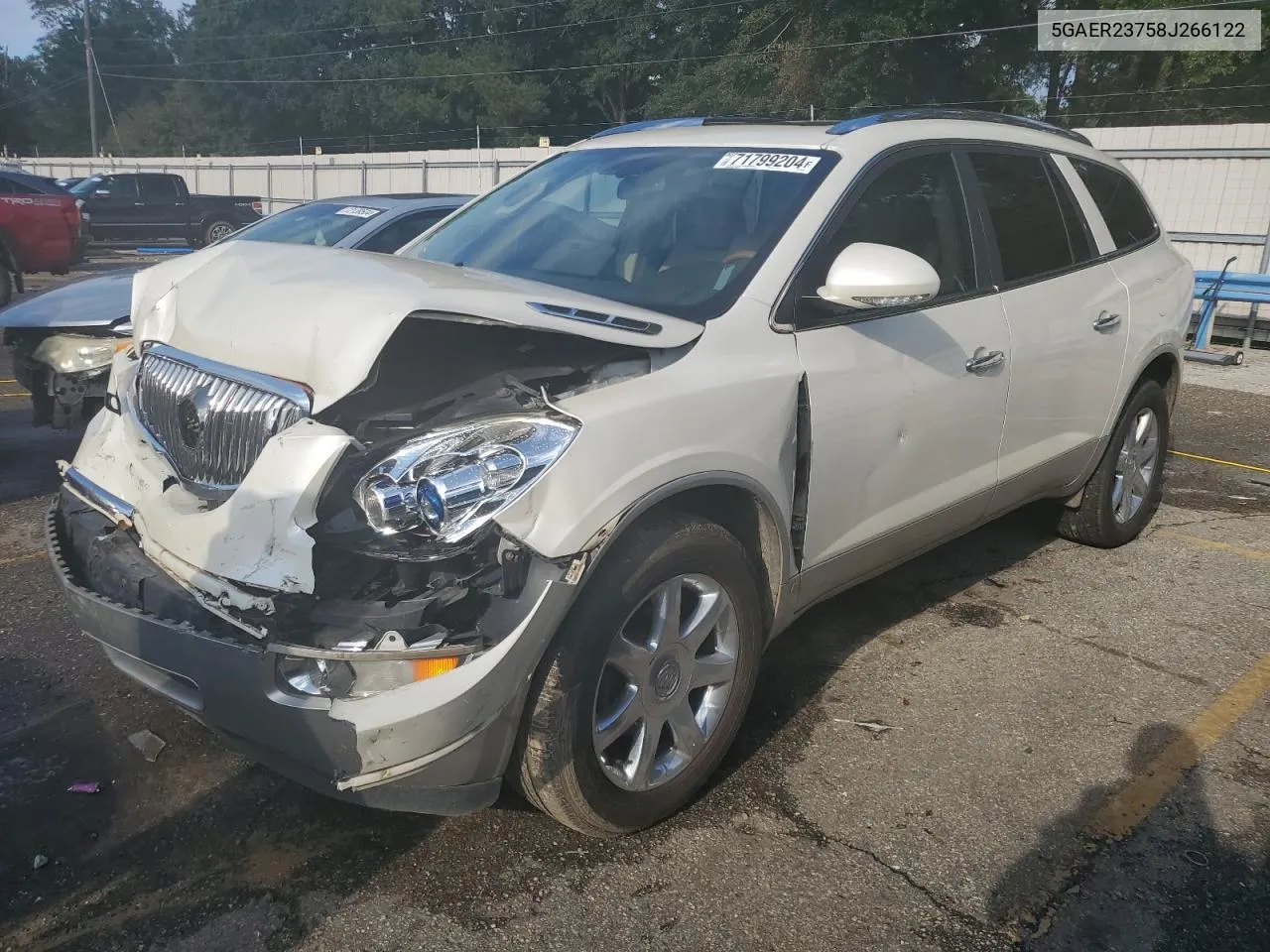 2008 Buick Enclave Cxl VIN: 5GAER23758J266122 Lot: 71799204