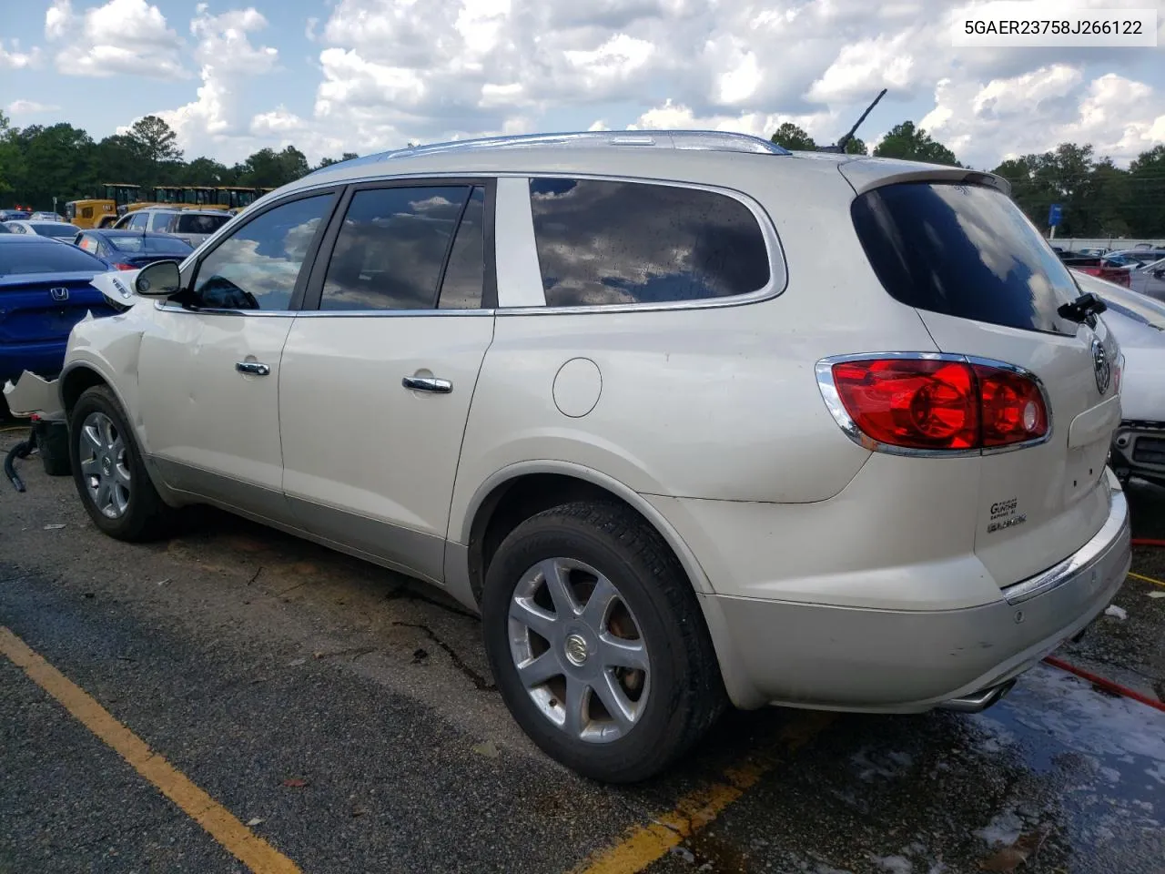 2008 Buick Enclave Cxl VIN: 5GAER23758J266122 Lot: 71799204