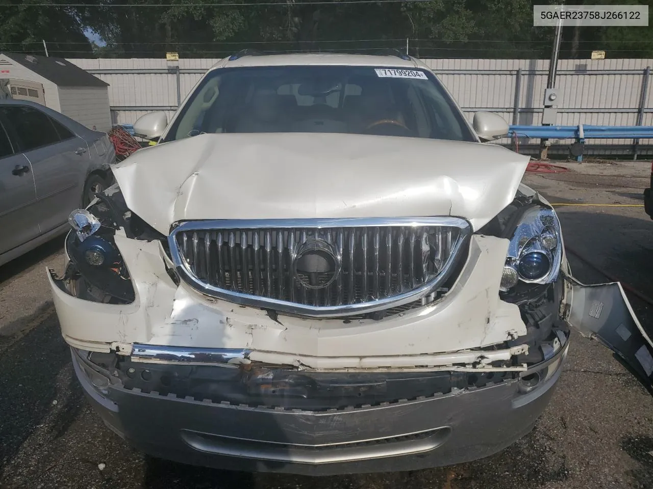 2008 Buick Enclave Cxl VIN: 5GAER23758J266122 Lot: 71799204