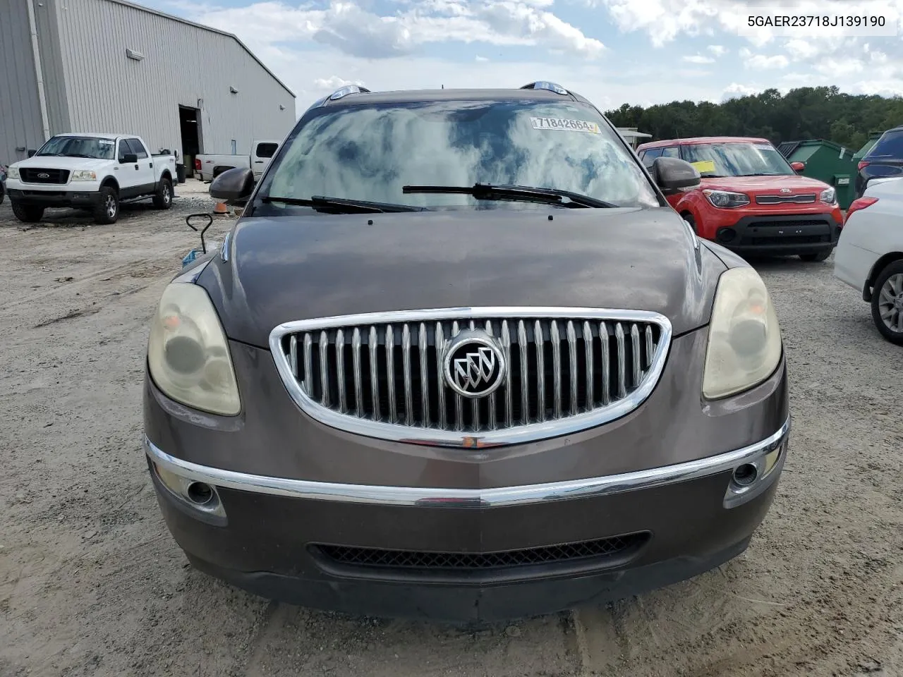 2008 Buick Enclave Cxl VIN: 5GAER23718J139190 Lot: 71842664