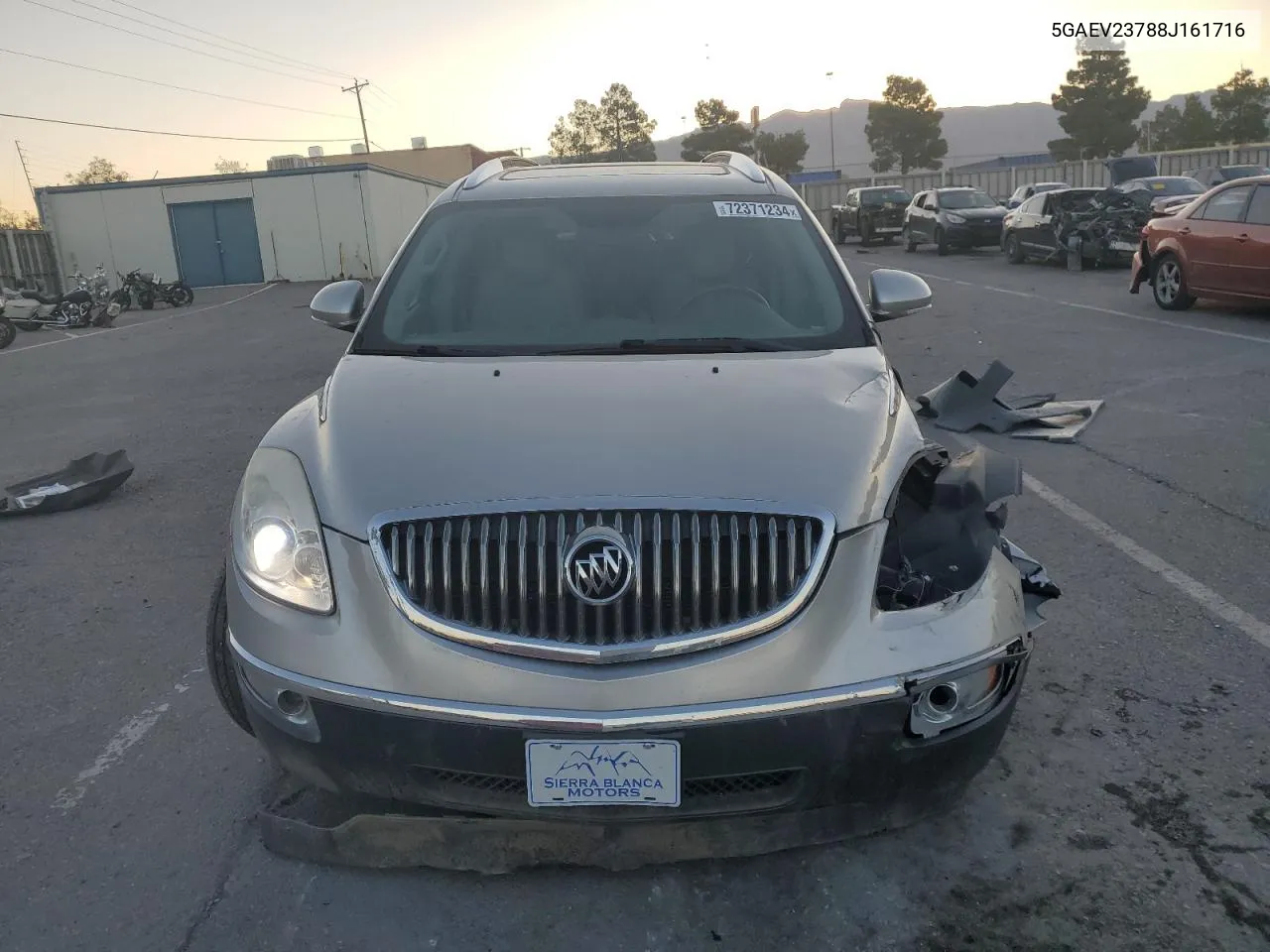 2008 Buick Enclave Cxl VIN: 5GAEV23788J161716 Lot: 72371234