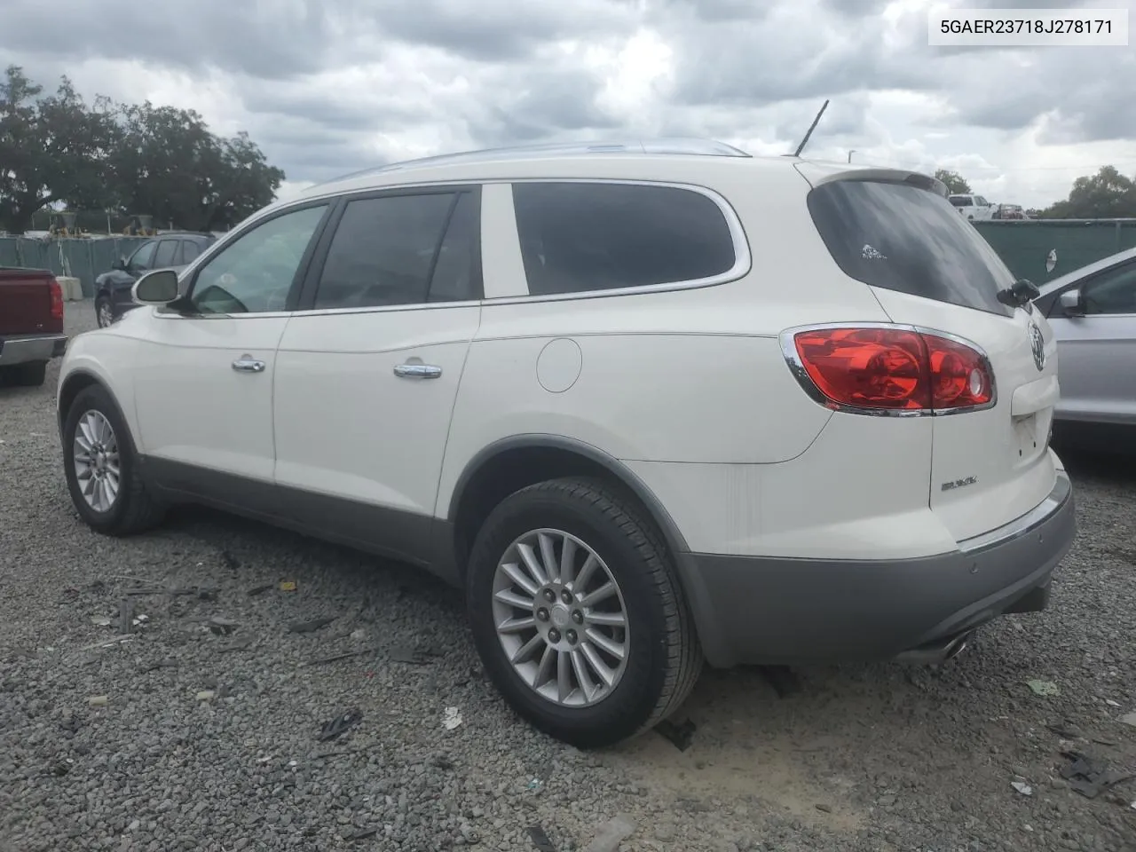 2008 Buick Enclave Cxl VIN: 5GAER23718J278171 Lot: 72886974