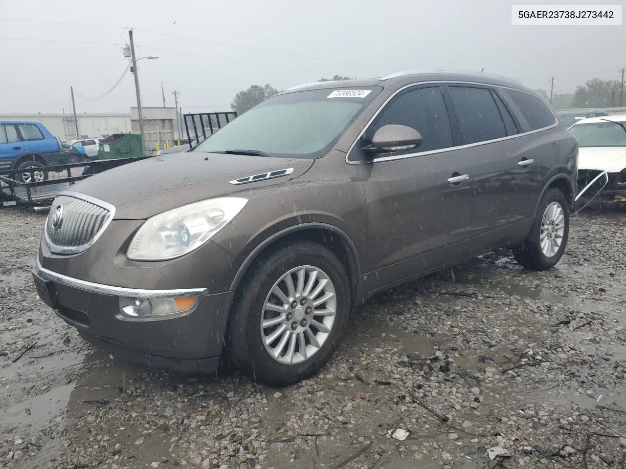 2008 Buick Enclave Cxl VIN: 5GAER23738J273442 Lot: 73386524