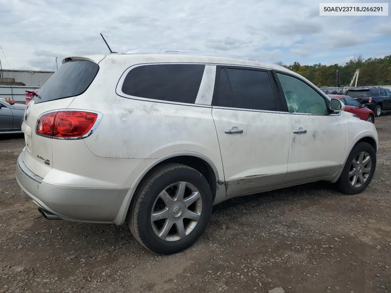 2008 Buick Enclave Cxl VIN: 5GAEV23718J266291 Lot: 73601314